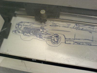 Plotting an image of a Cadillac